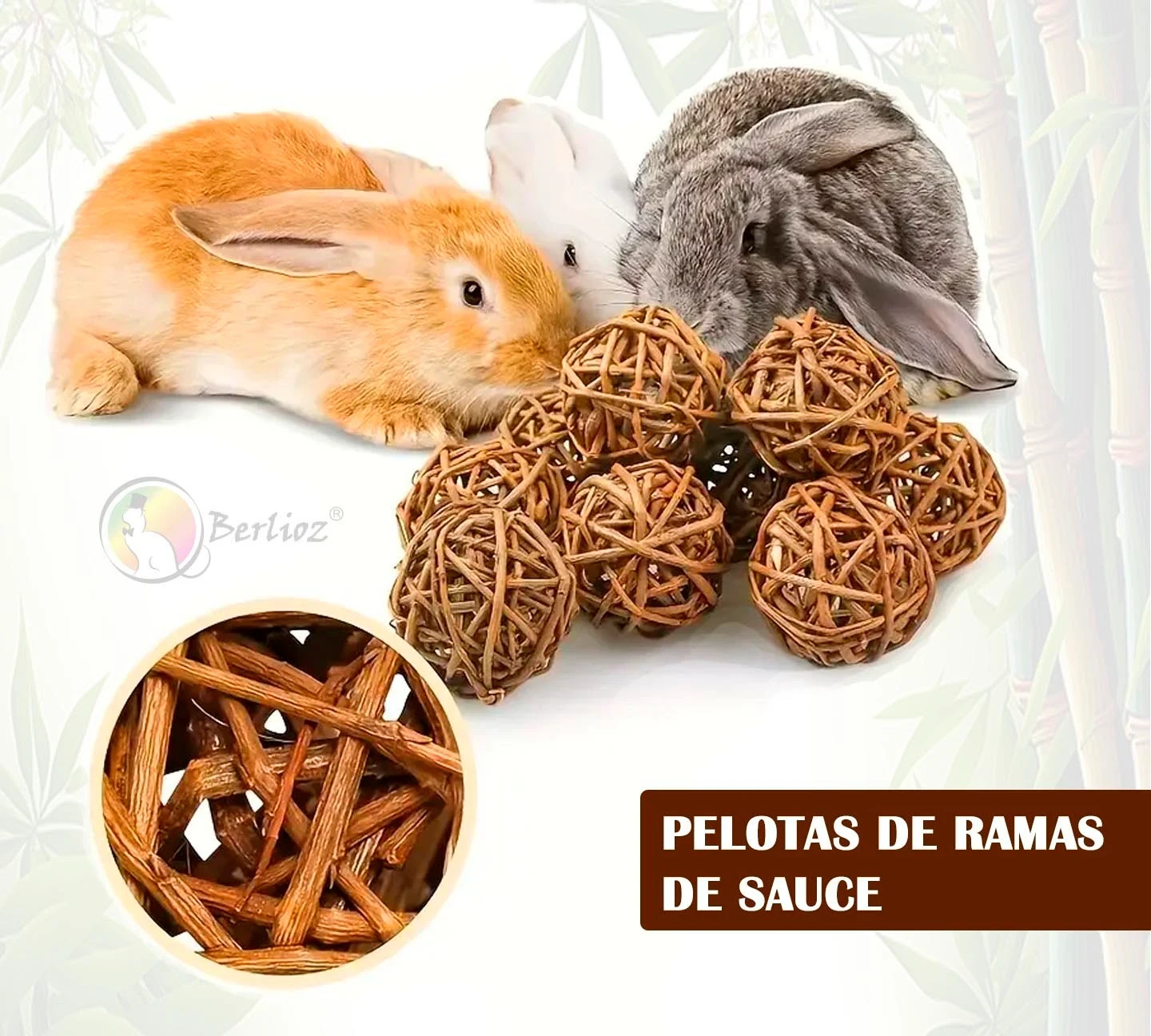 PELOTITAS DE SAUCE X4 CONEJO 8