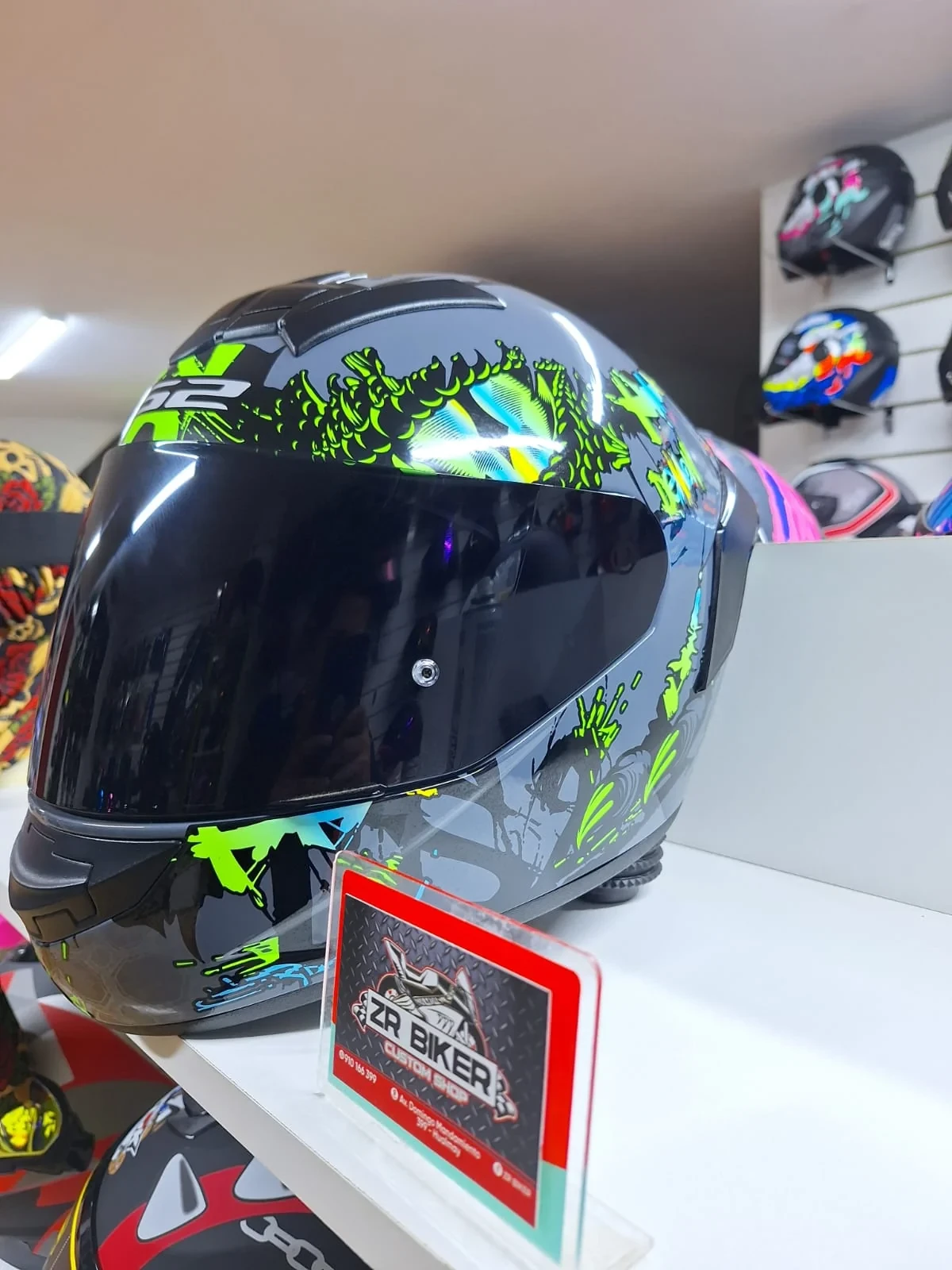 CASCO LS2 VISOR AHUMADO  3