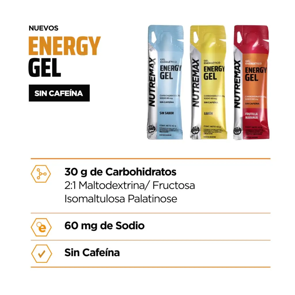 Energy gel nutremax 2