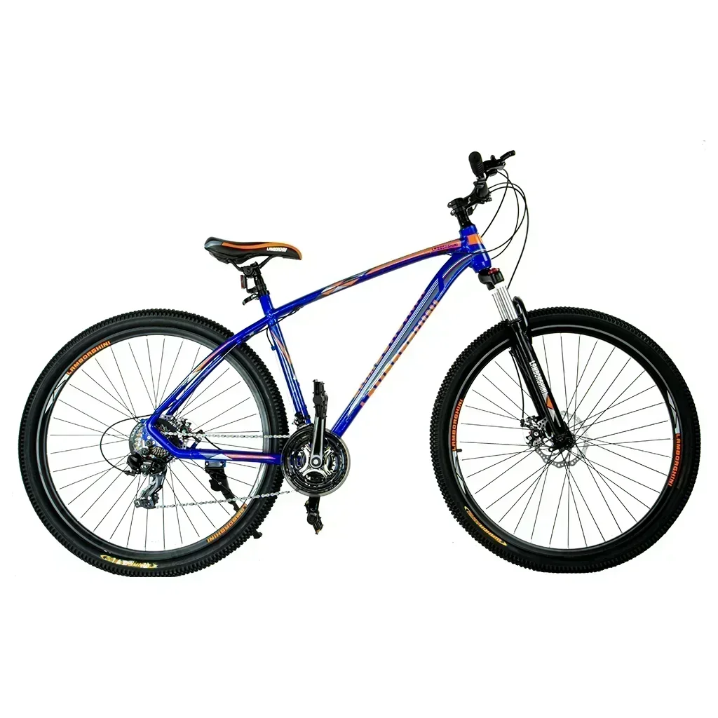 Bicicleta Lamborghini Rod. 29 Azul / Naranja Talle L