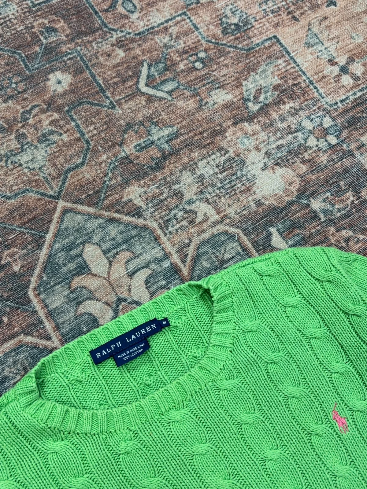 RALPH LAUREN CABLE-KNIT SWEATER 3