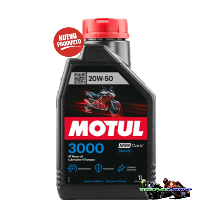 ACEITE MOTUL  3000  20W/50  (1LT) -41558 2
