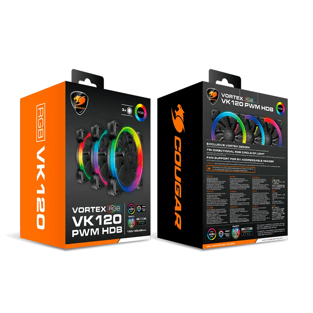 Cougar Vortex RGB VK KIT de 3