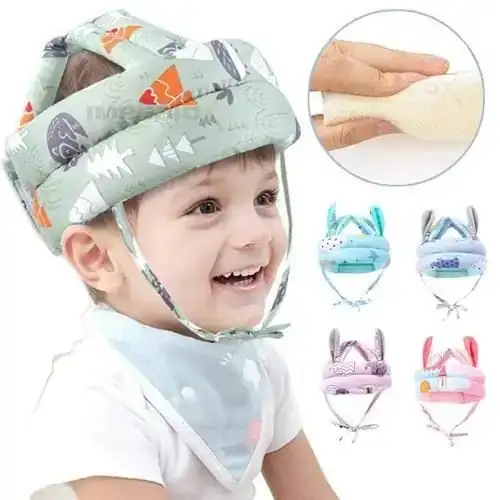 Gorros antigolpes para bebé 
