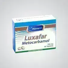 LUXAFAR 750 MG CJA X 30 TAB REC METOCARBAMOL TRIDEX