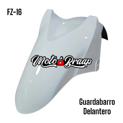 PL FZ 16 Guardabarro delantero blanco IMGU144 OKL