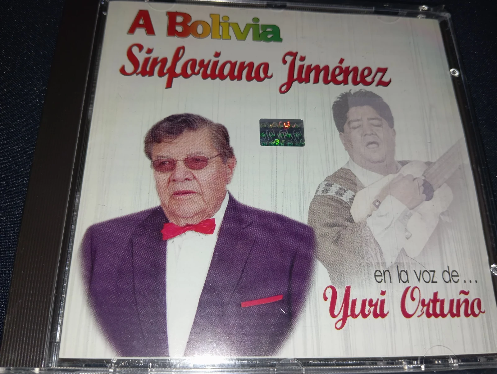 A Bolivia Sinforiano Jimenez (En La Voz De Yuri Ortuno)(DISCOLANDIA)