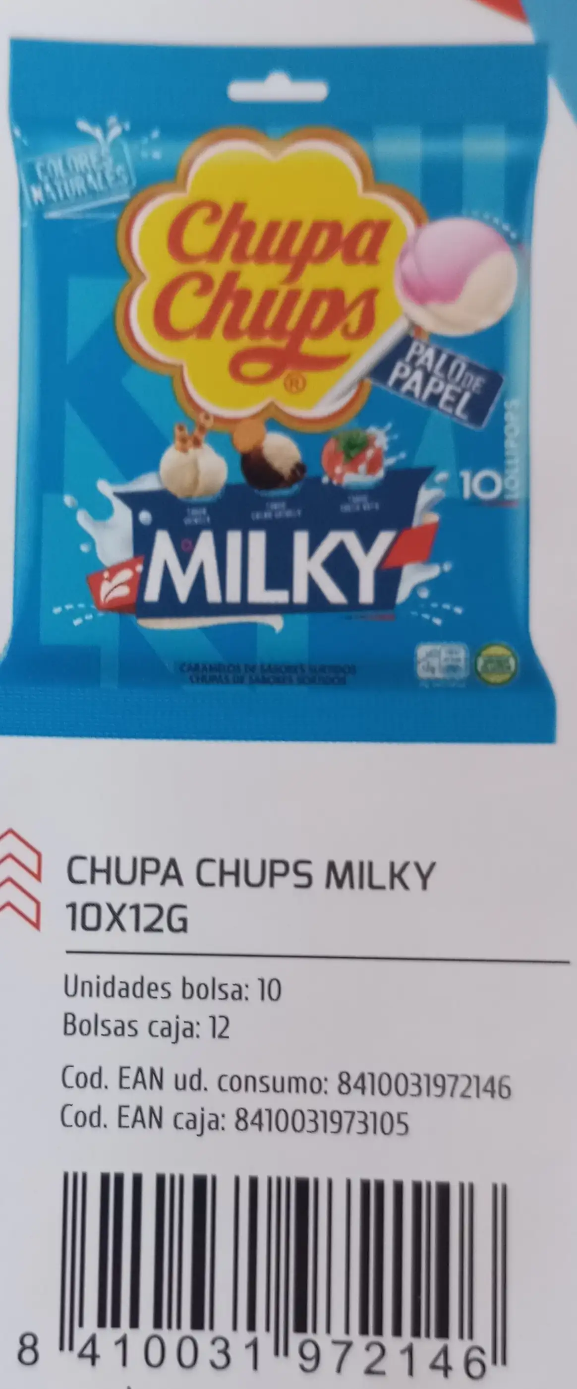 CHUPA CHUPS MILKY 