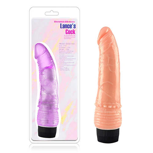 Sex Toys Dildo Vibrator Pink Purole