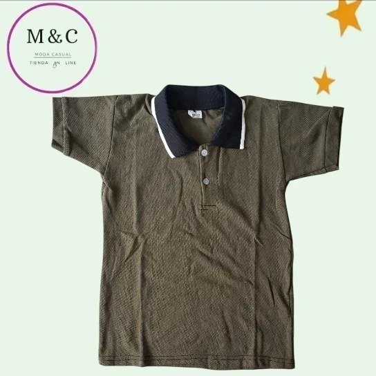 Playera Polo talla 12
