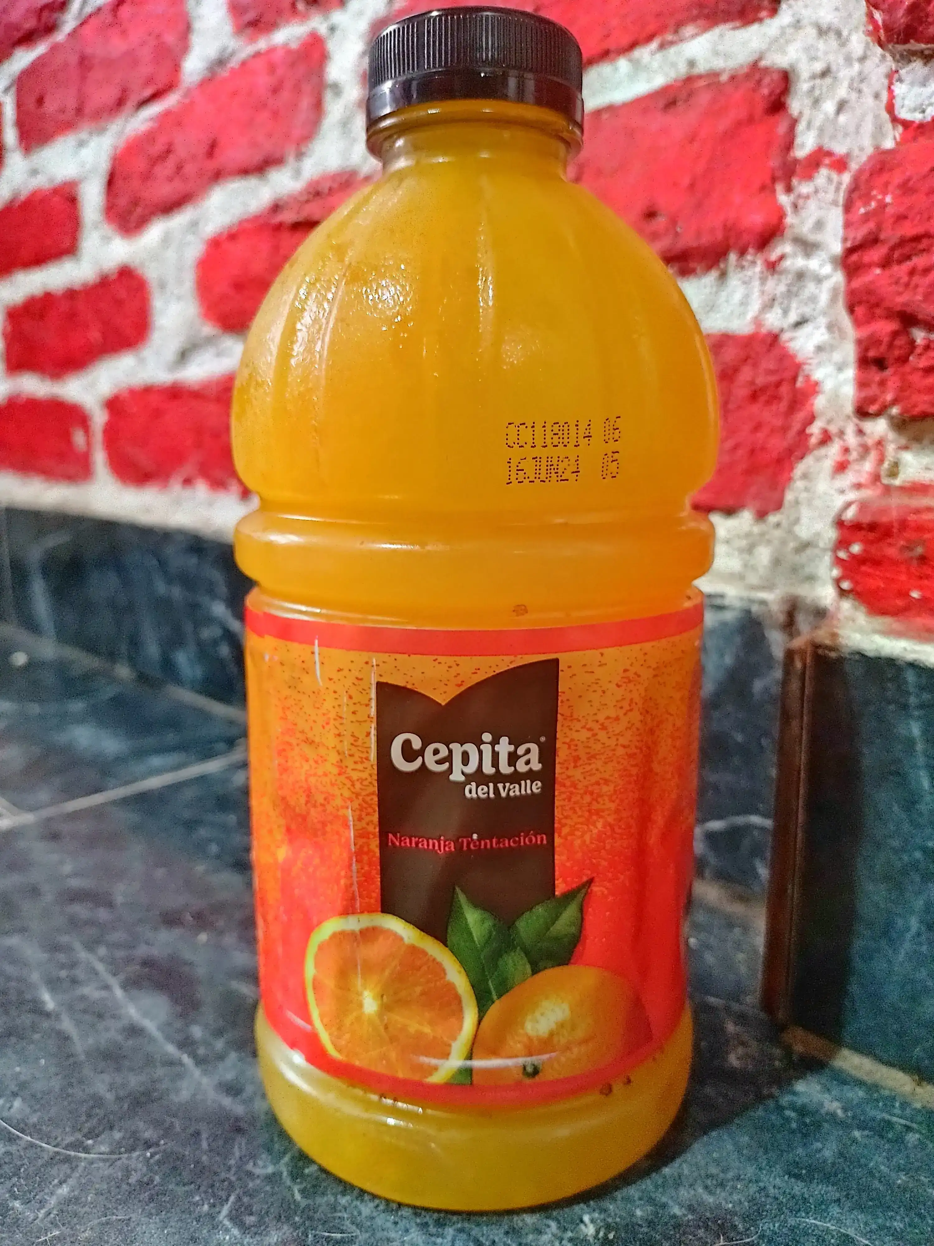 Cepita jgo. Naranja tentacion x 1 lt.