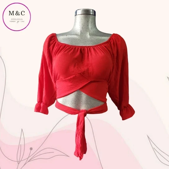 Blusa cruzada T-M