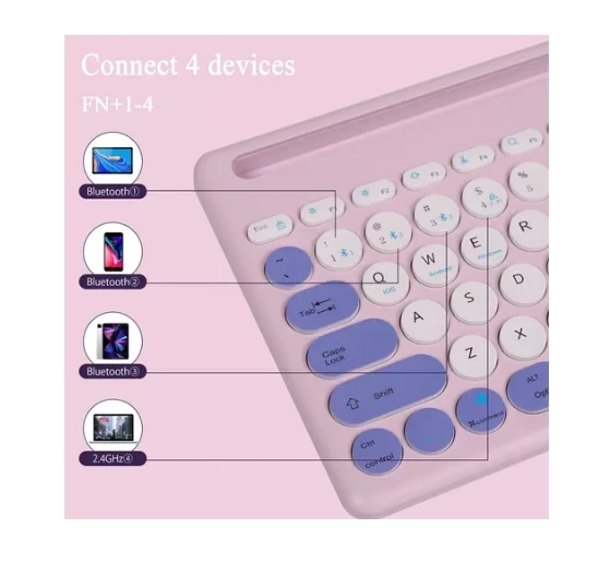Combo Teclado y Mouse Bluetooth As211  4