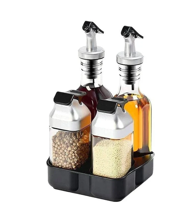 SET DISPENSERO DE CONDIMENTOS Y ACEITES
