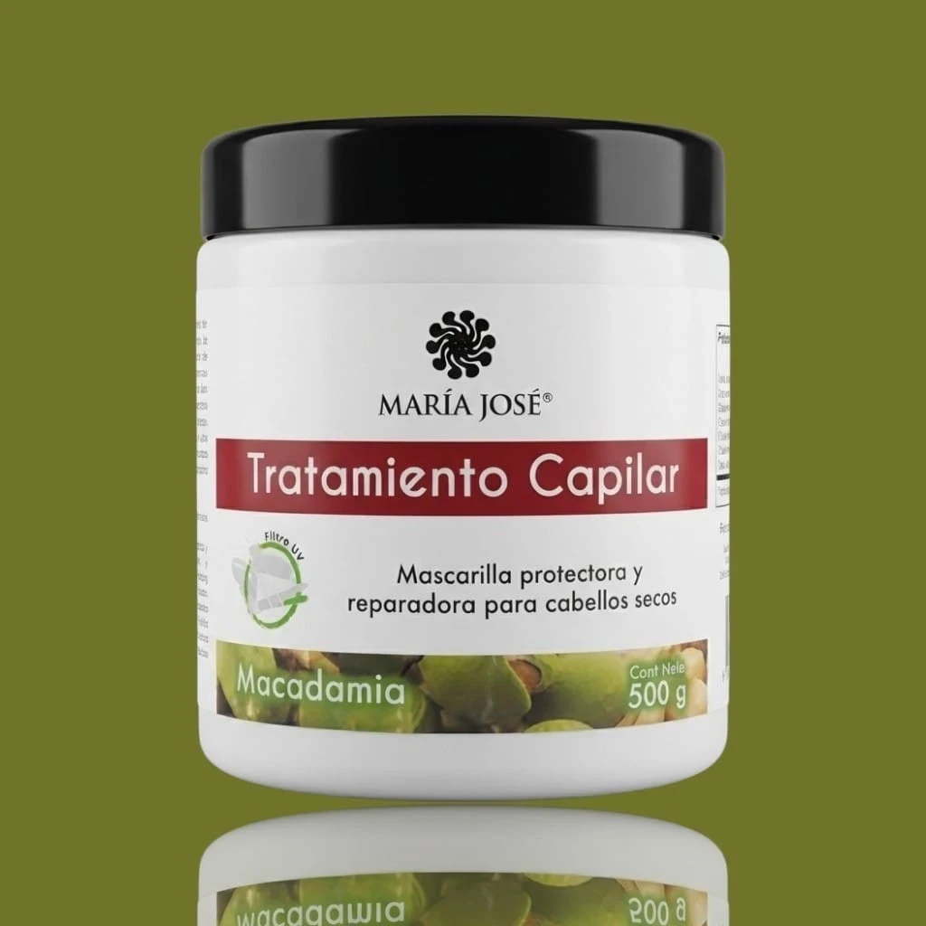Tratamiento Capilar 500g Macadamia (Protección) María José