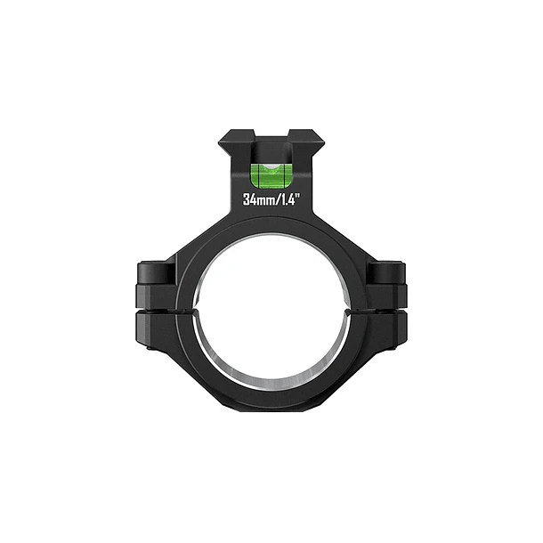 ADAPTADOR ALTO PRECISION DE DISCOVERYOPT DE ANILLO DE ALCANCE DE 30/34MM CON RIEL PICATINNY Y CON NIVEL DE BURBUJA 3