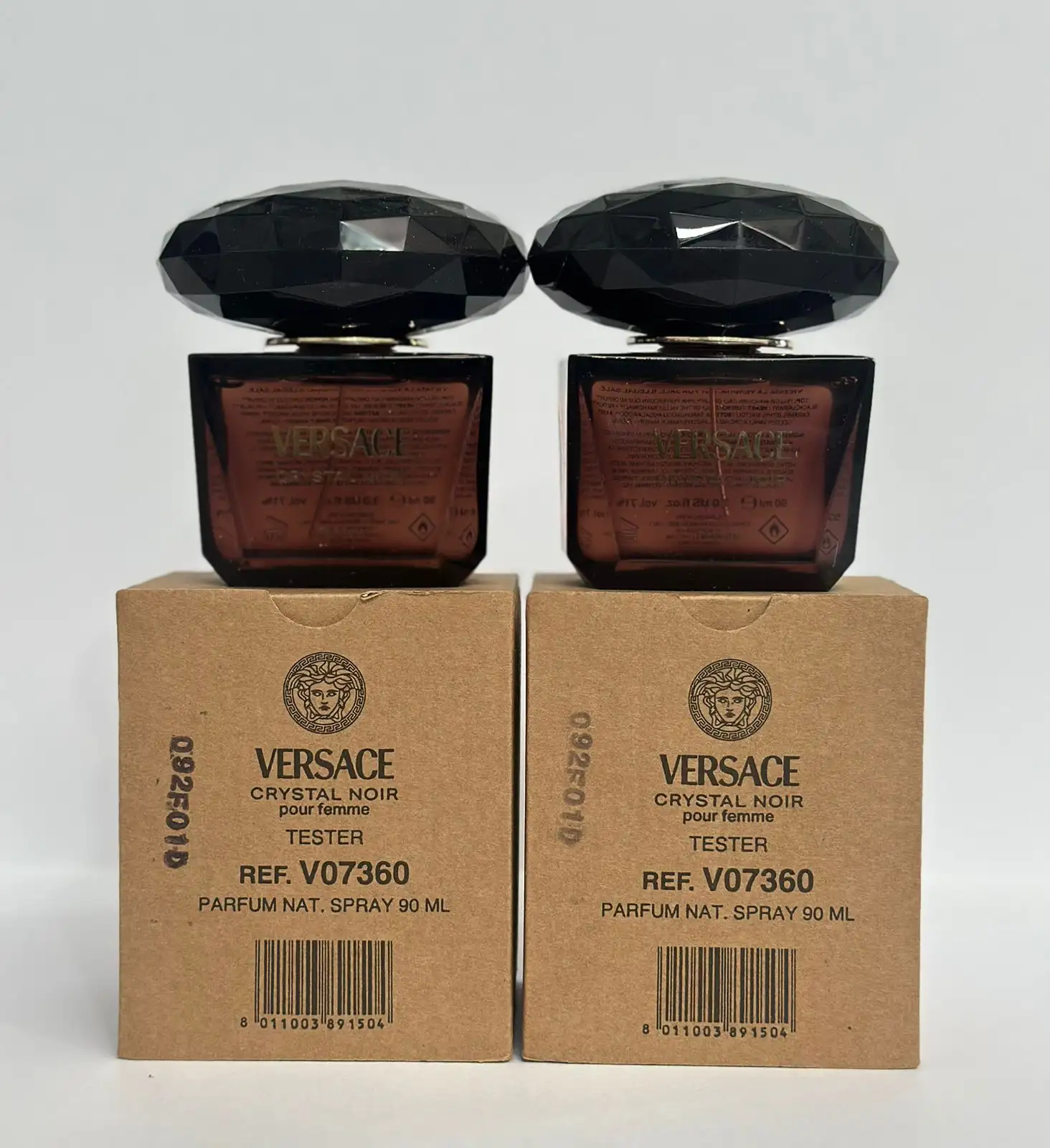 Tester versace Cristal Noir Parfum