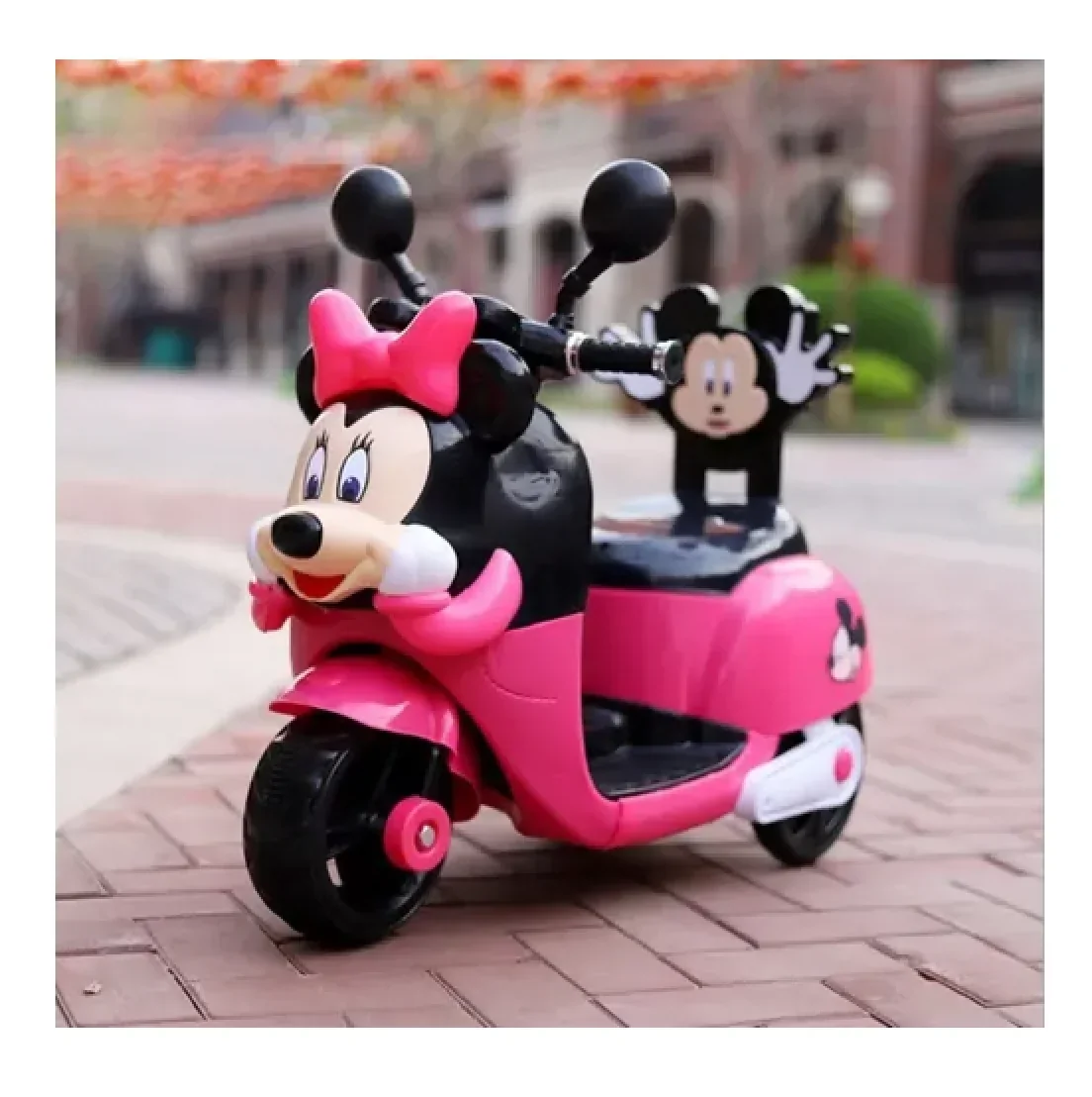 Moto Eléctrica 1 @ 6 años Minie Niña 2