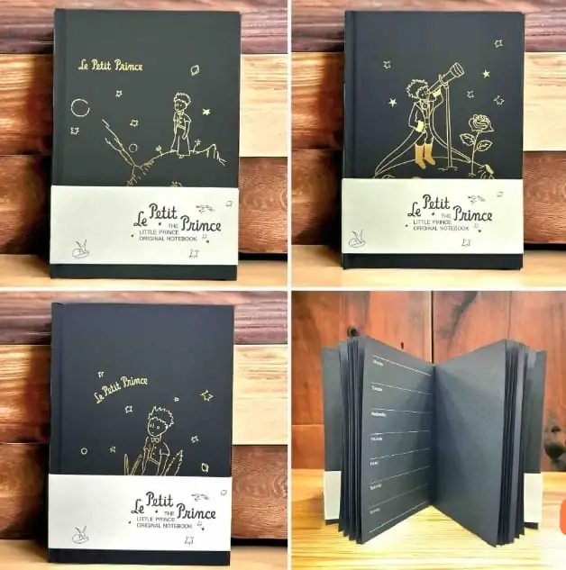 Libreta Pasta Dura Hoja NEGRA 3