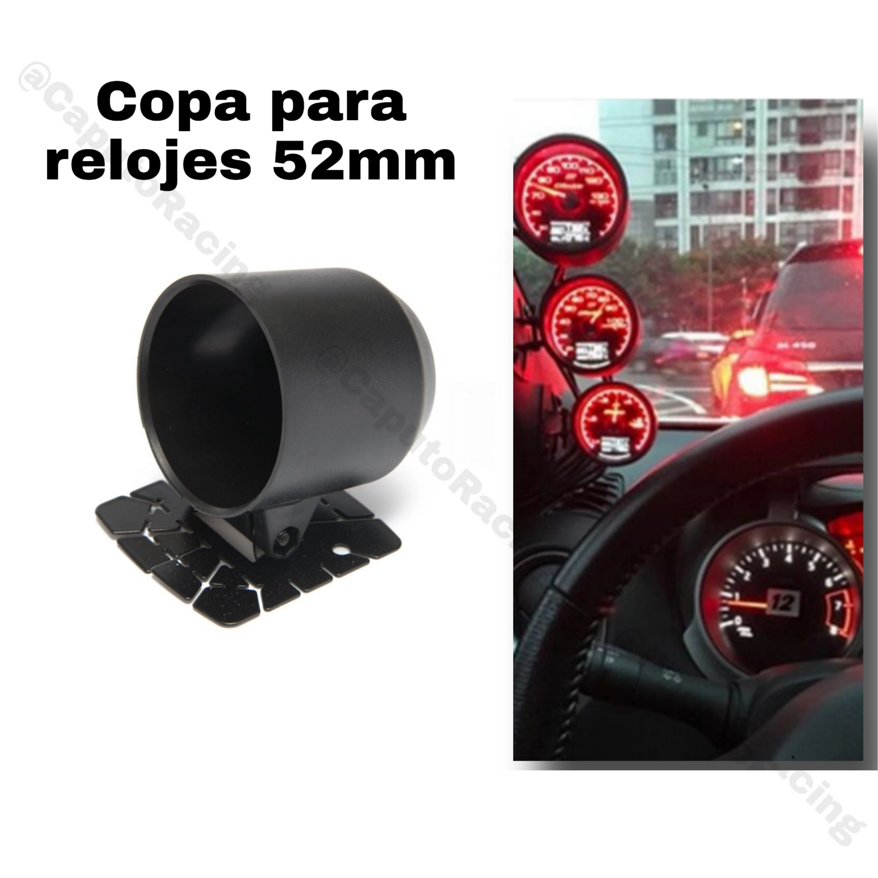 COPA PARA MONTAR RELOJES DE MEDICIÓN 