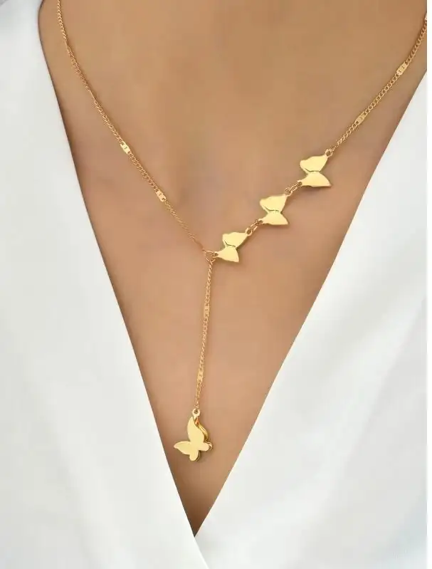 Collar Tormenta de Mariposas