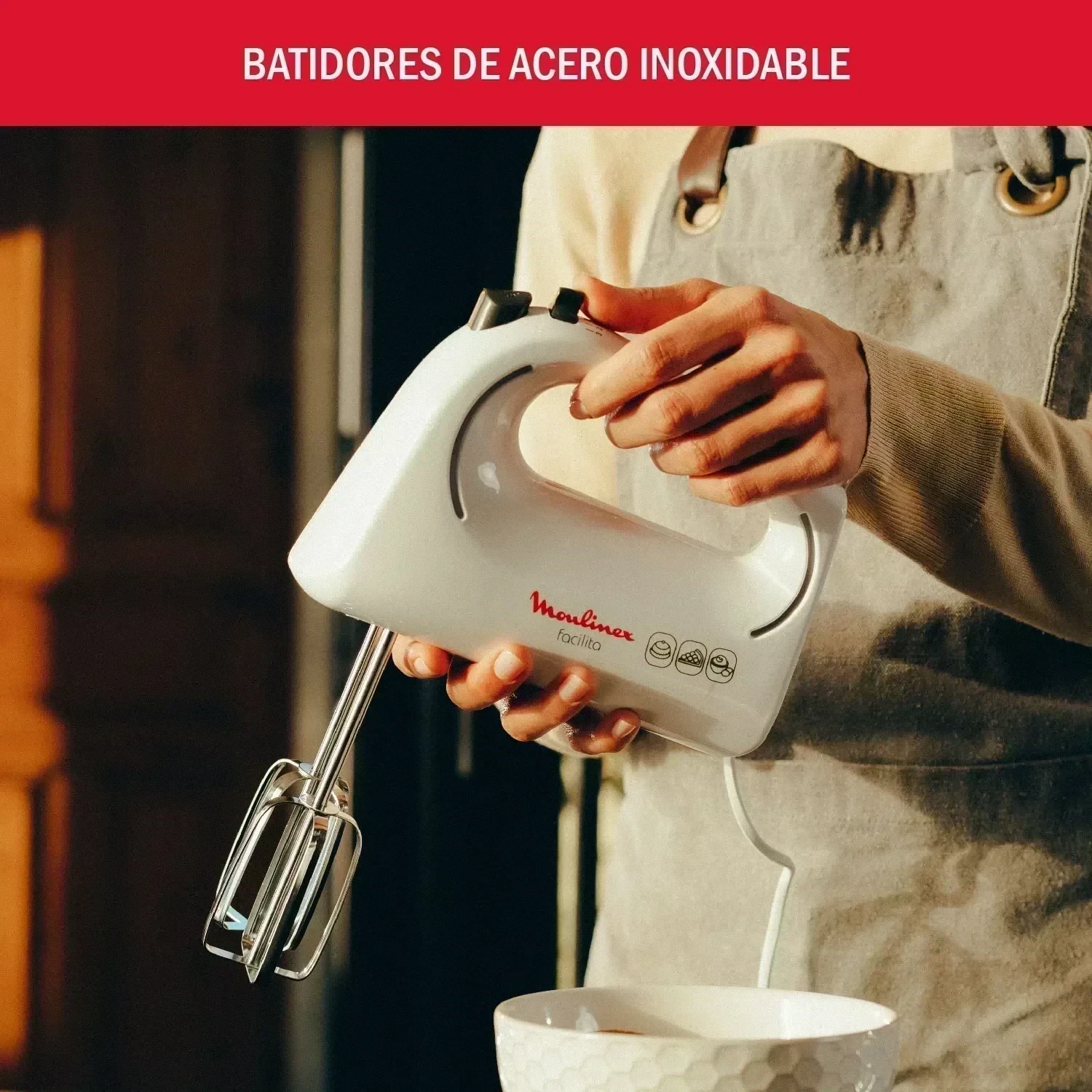 Batidora De Mano Facilita Moulinex  4