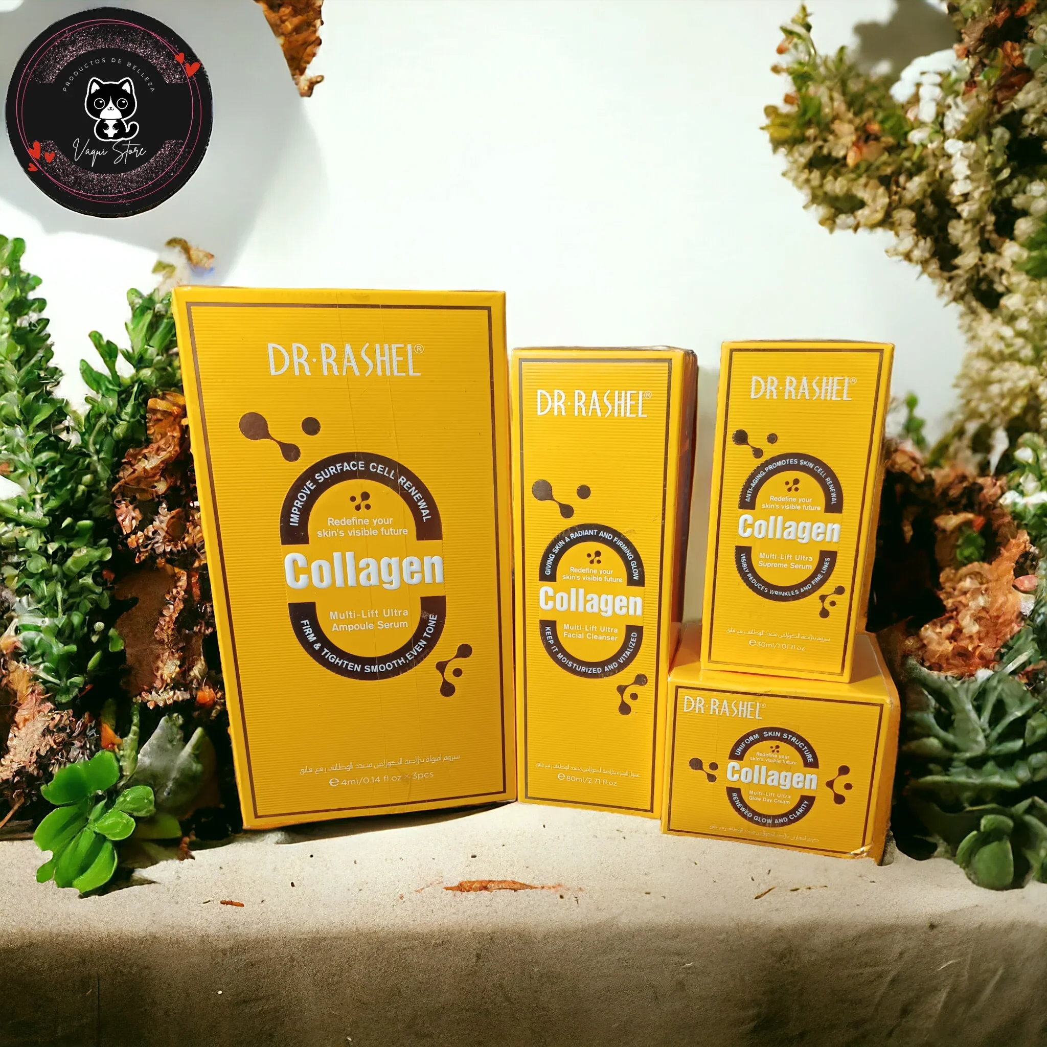 Kit de Cuidado Facial de Colageno Dr Rashel