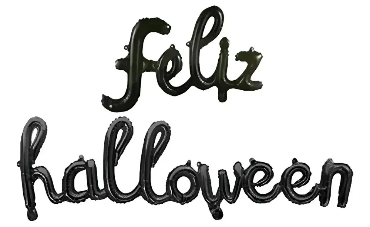 Globo Feliz Halloween 3 pcs  2