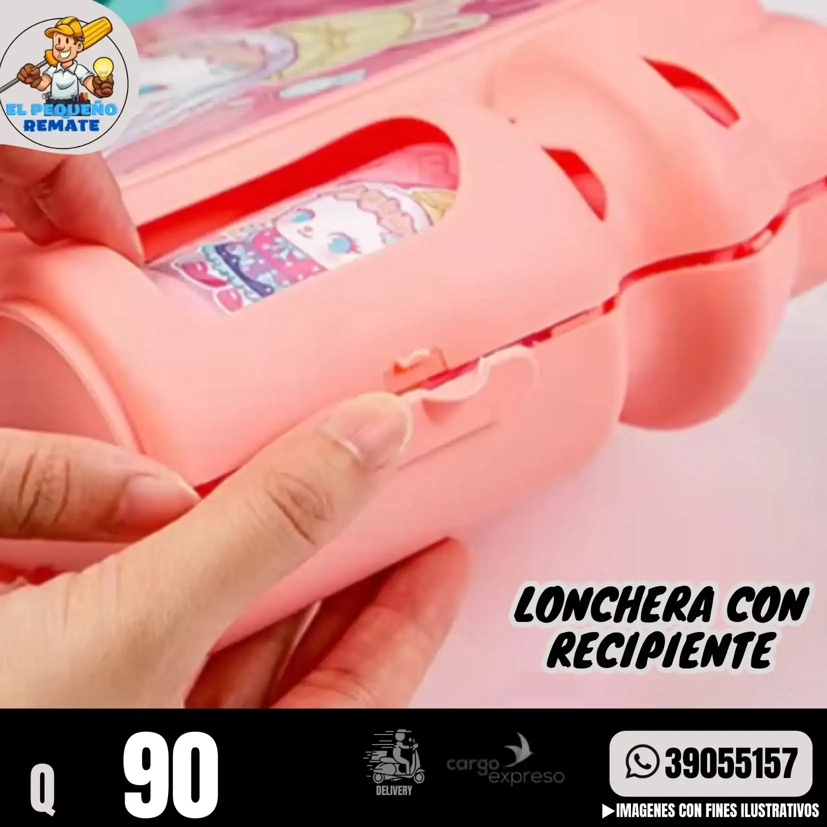 LONCHERA CON RECIPIENTE  3