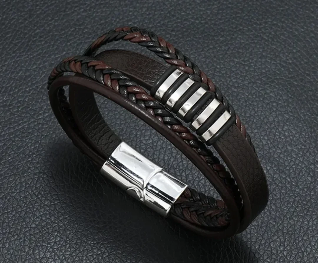Pulsera disponible marrón  3