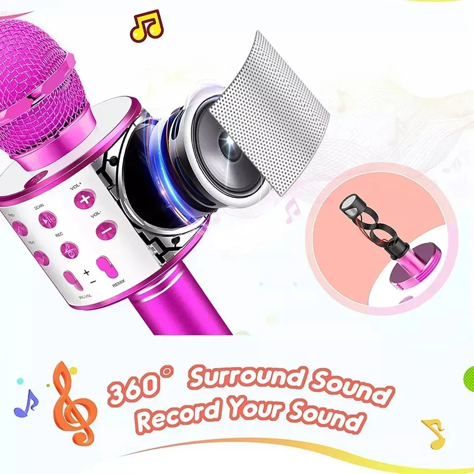 MICROFONO CONDESADOR KARAOKE  4
