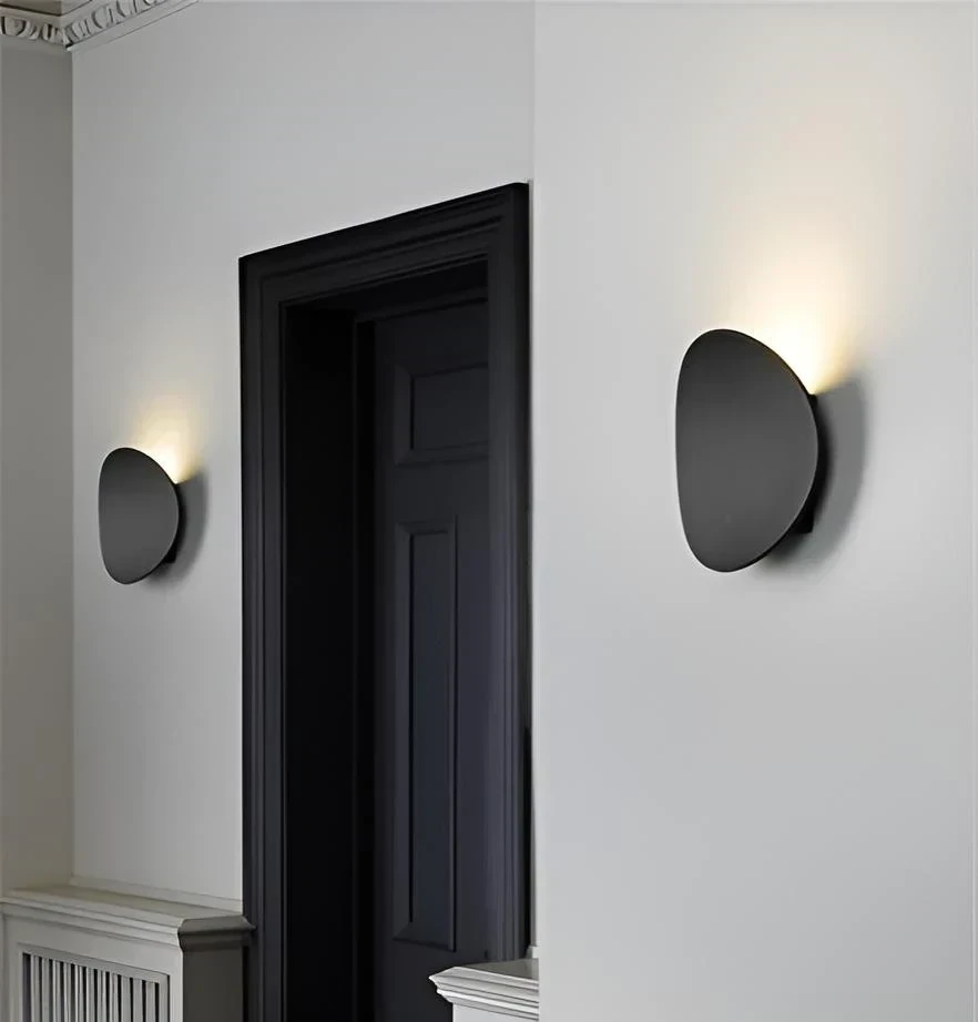 APLIQUE PARED LED CONCHA NEGRA 6W 3