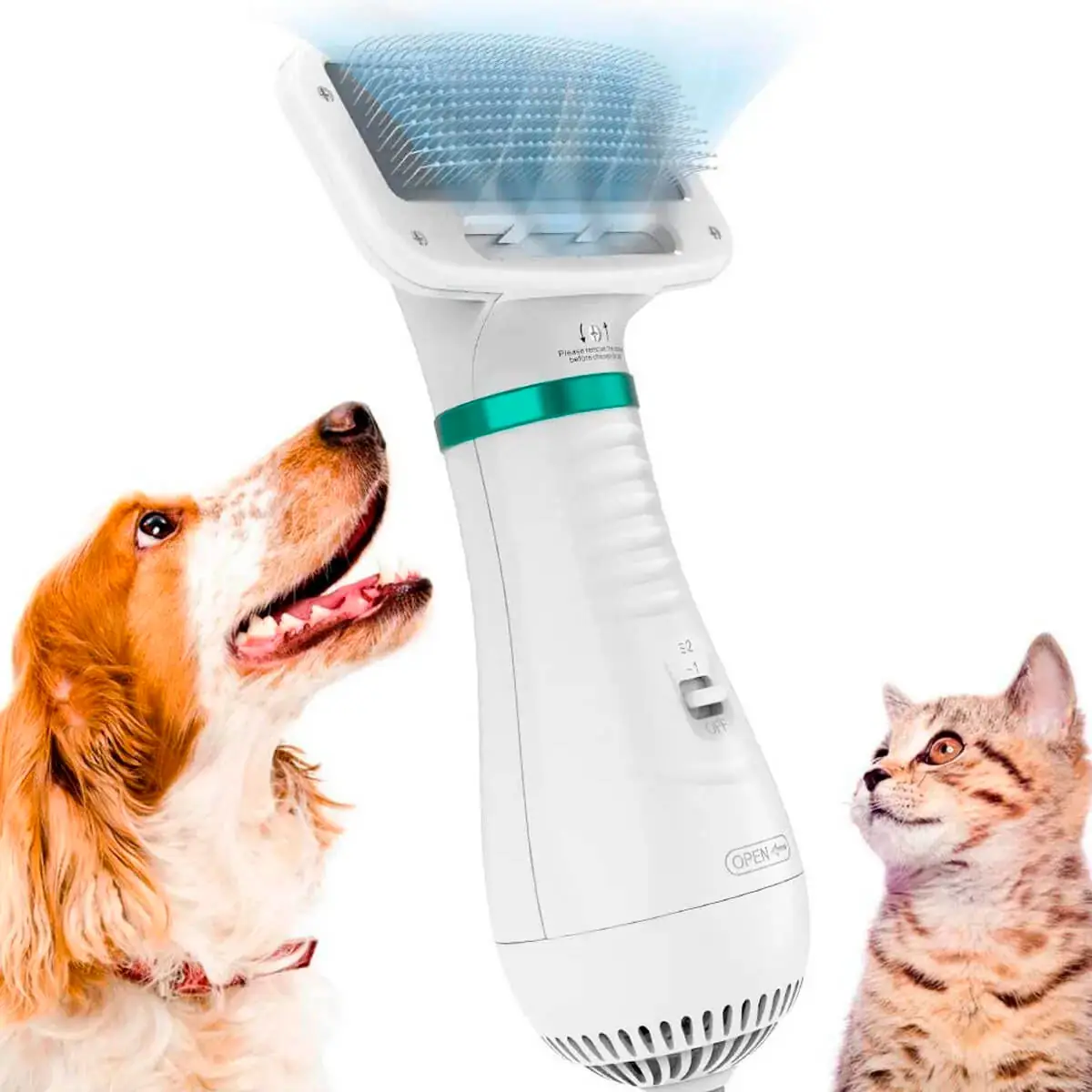 SECADOR DE PELO PORTÁTIL PARA MASCOTAS 4