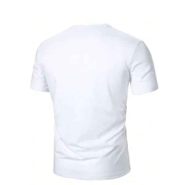 Camiseta de color combinado botón cuarto 2