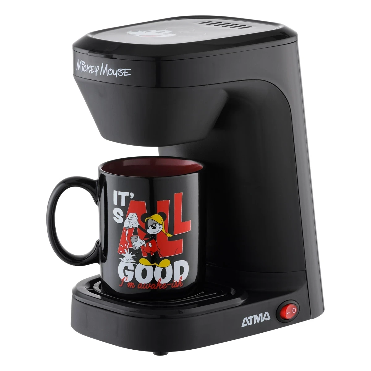 CAFETERA MICKEY MOUSE C/TAZA