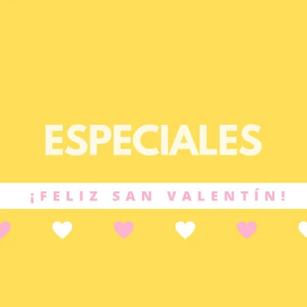 Especiales San Valentín 