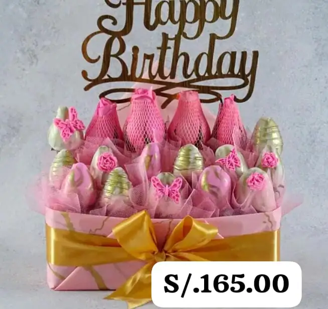 Chocofresas personalizadas 
