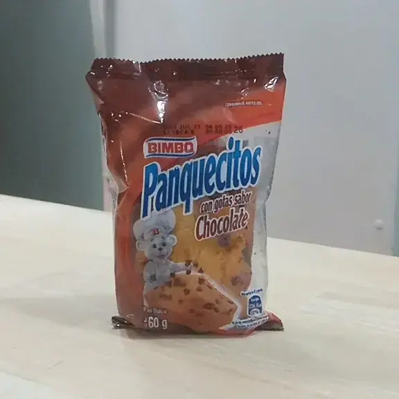 Panquecitos con gotas sabor chocolate 