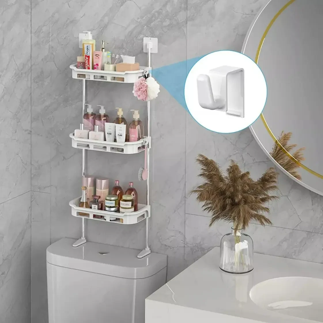 Estante Organizador Baño 3 Repisas Cocina 3