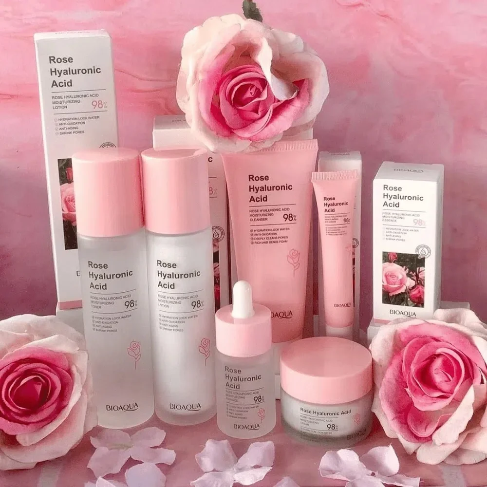 KIT CUIDADO FACIAL ROSA BIOAQUA