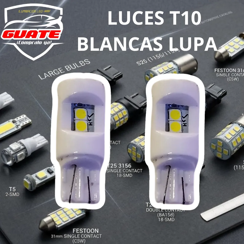 T10 BLANCAS LUPA 