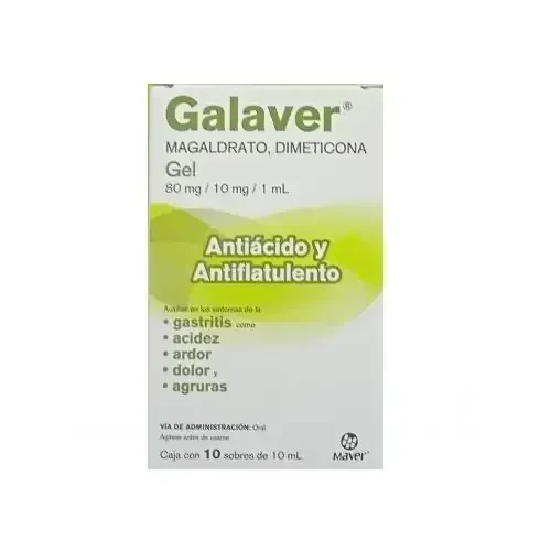 Galaver Gel Sobres (Magaldrato, Dimeticona)