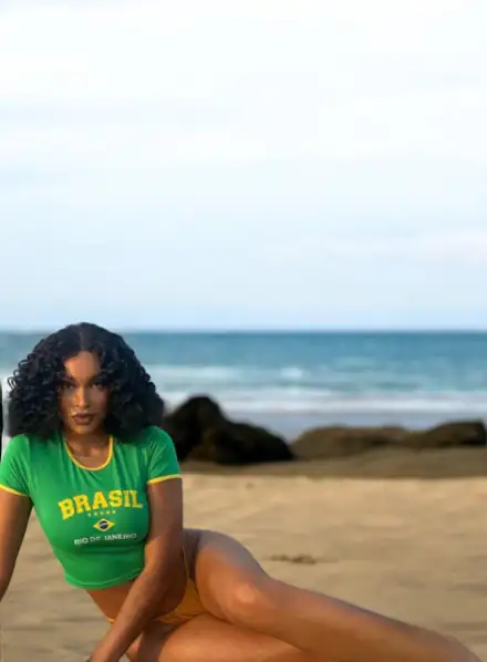 Crop Top Brasil Verde