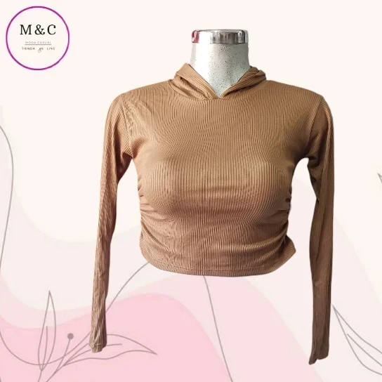 Blusa Talla Chica costados corrugados 2