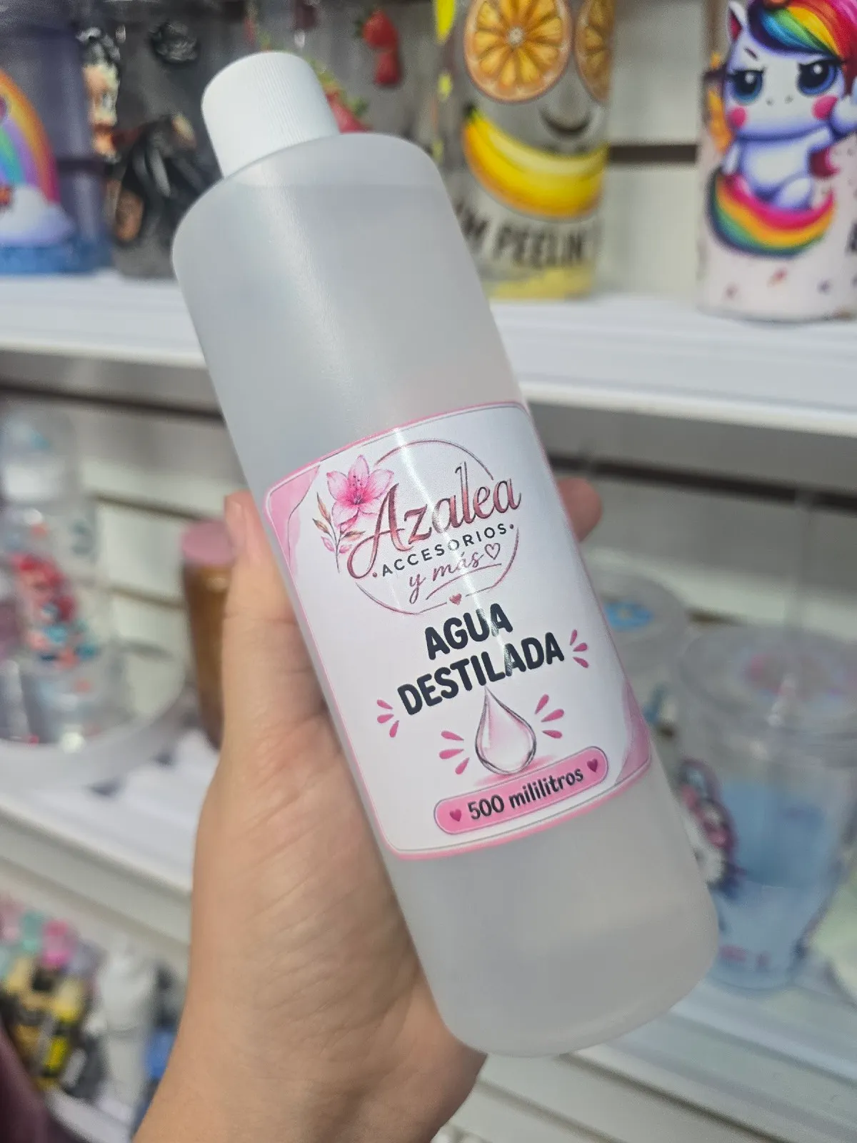 Agua Destilada 500ml