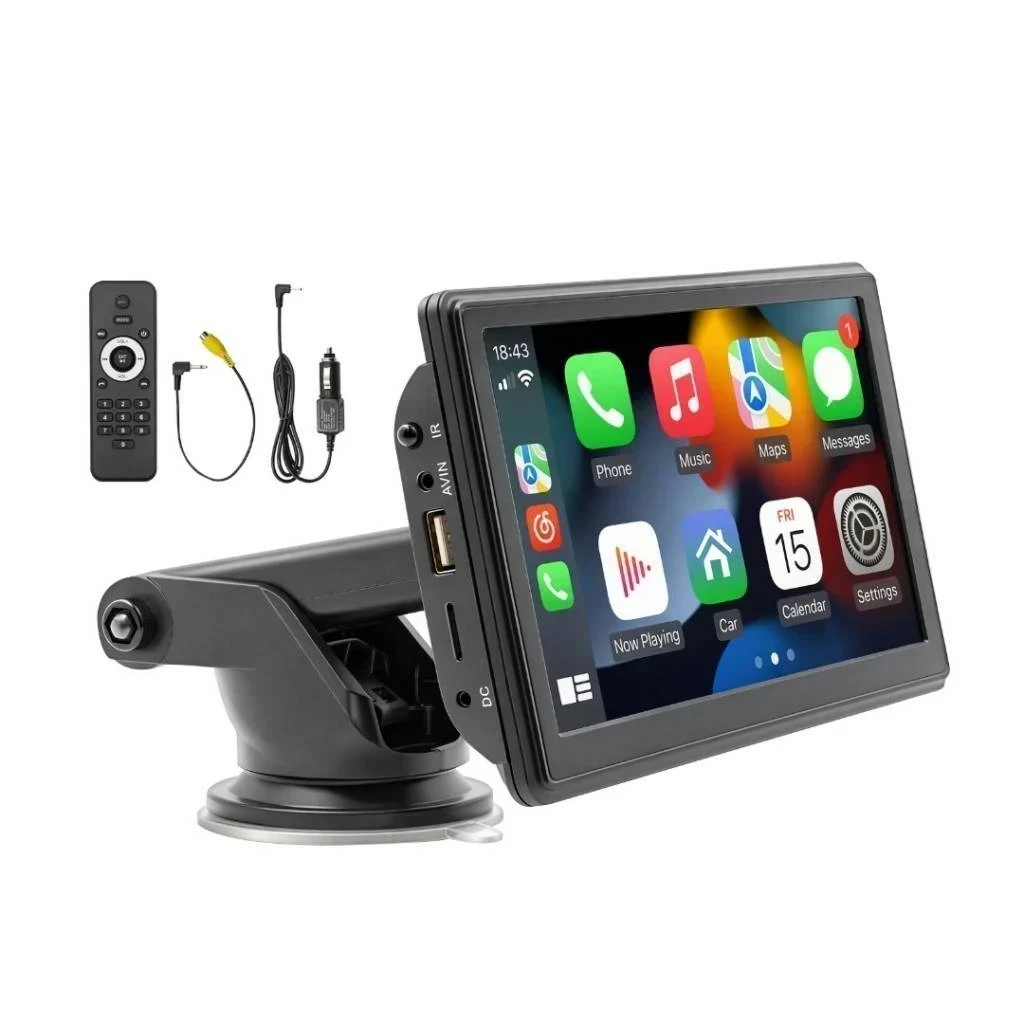 Radio Pantalla 7" Tactil + Soporte 𝙇𝙀𝘿𝙎𝙏𝘼𝙍