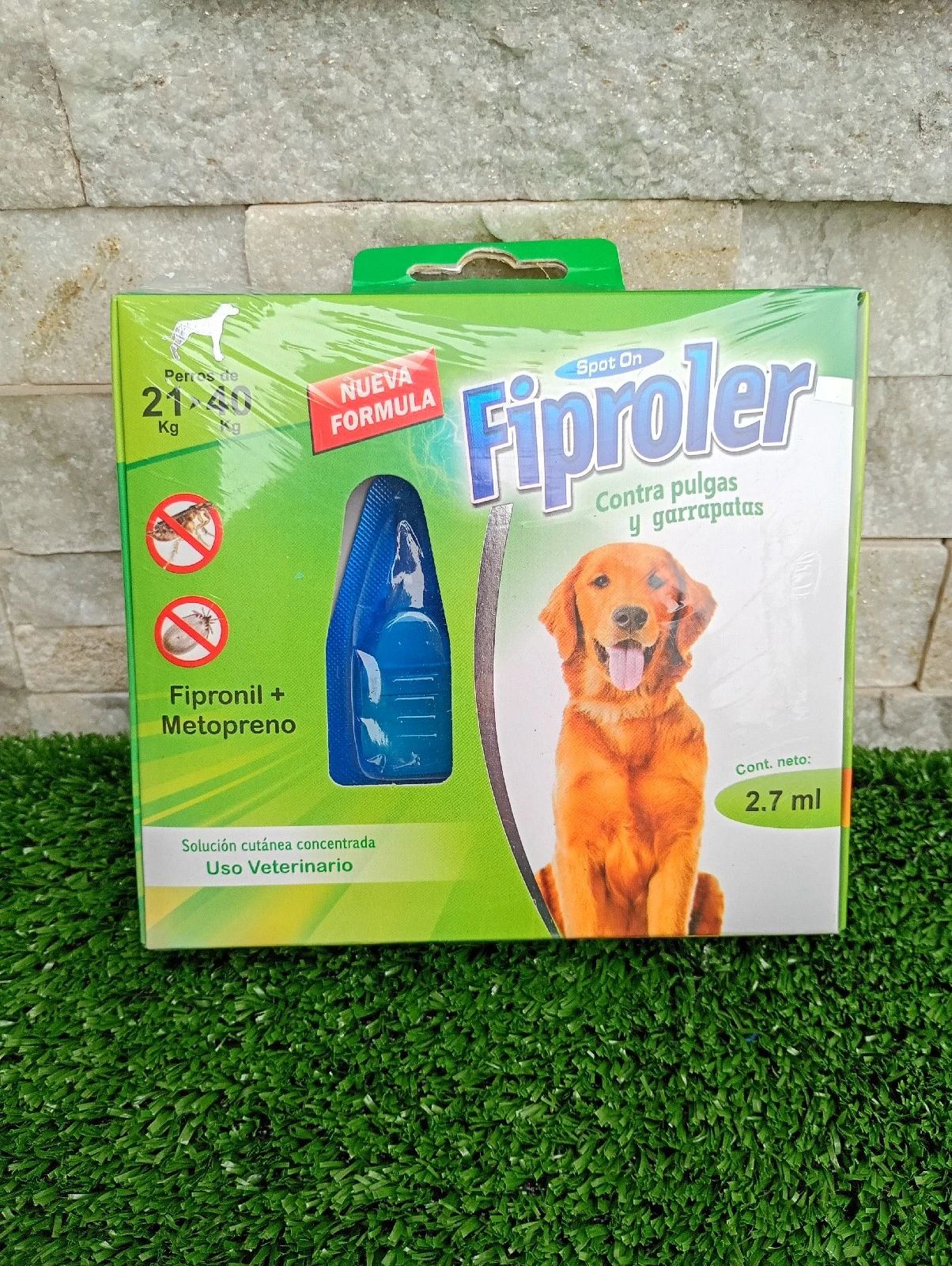FIPROLER ANTIPULGAS PERRO 21 - 40KG