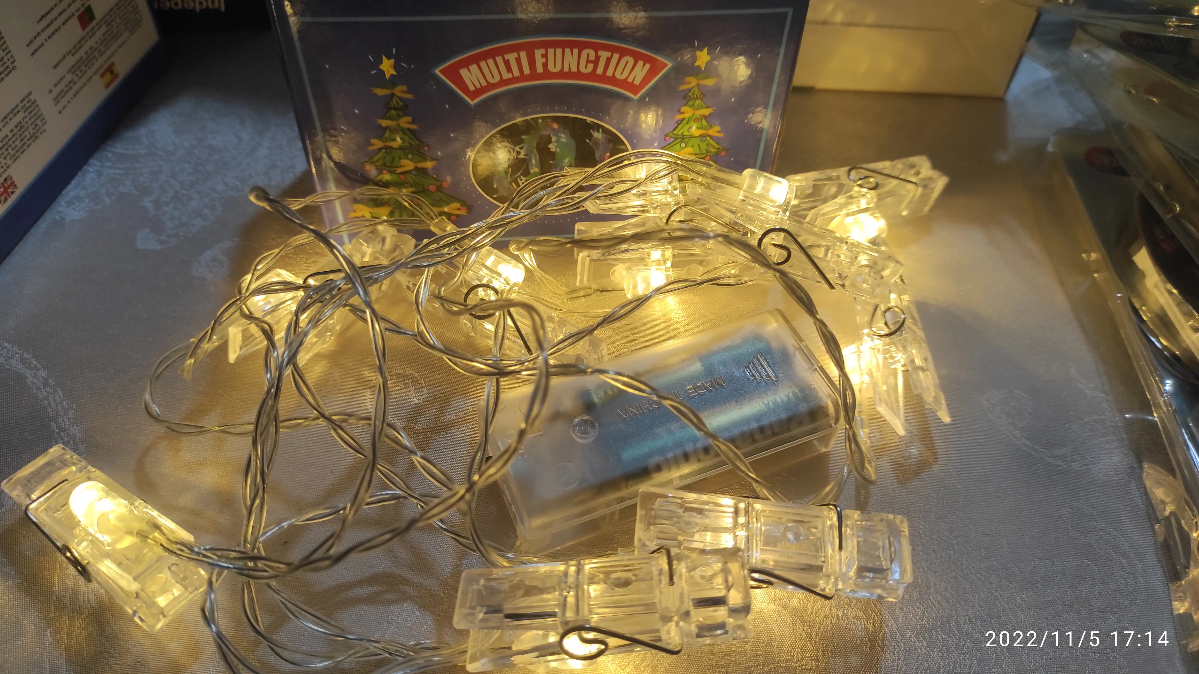 ✨ Ganchos para fotos con luces LED ✨ 2