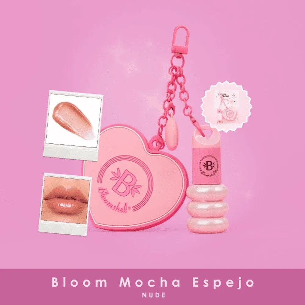 Llavero Hidratante Transparente Bloom Espejo Bloomshell