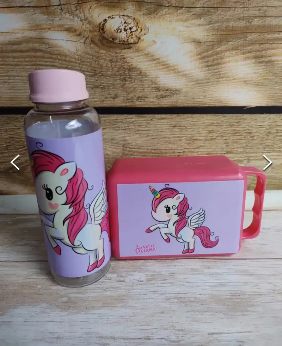 Set valija personalizada + Botella 750cc.Tapa rosca Personalizados